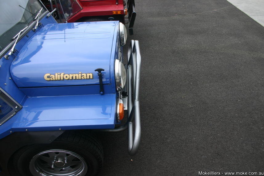 A 1980 Californian Moke Bumper Bar